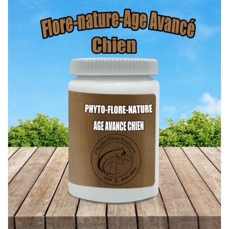 FLORE-NATURE age avancé CHIEN